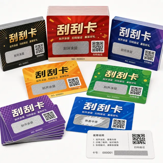 刮刮卡防伪卡产品图