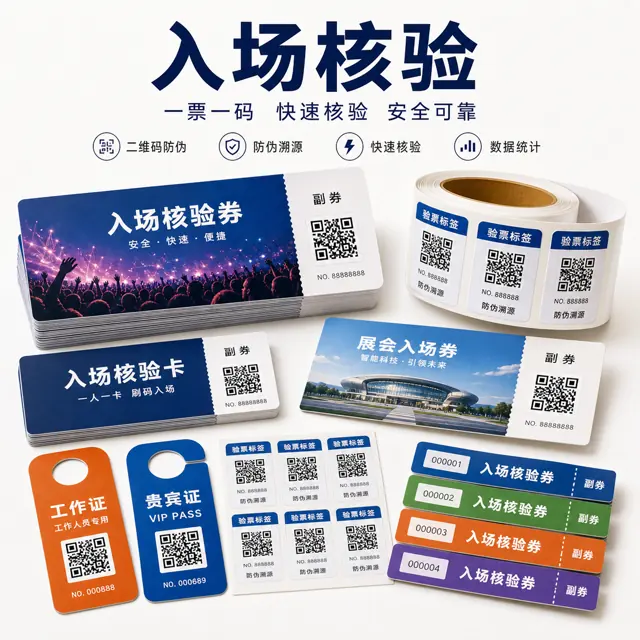 入场核验票券套装产品图